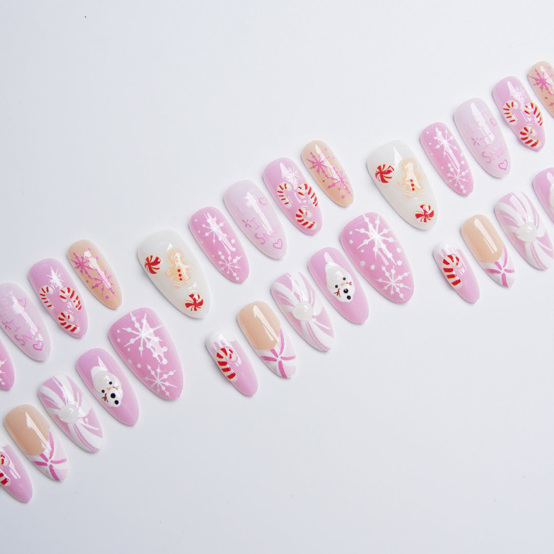 Festive Nail Templates Bowlift