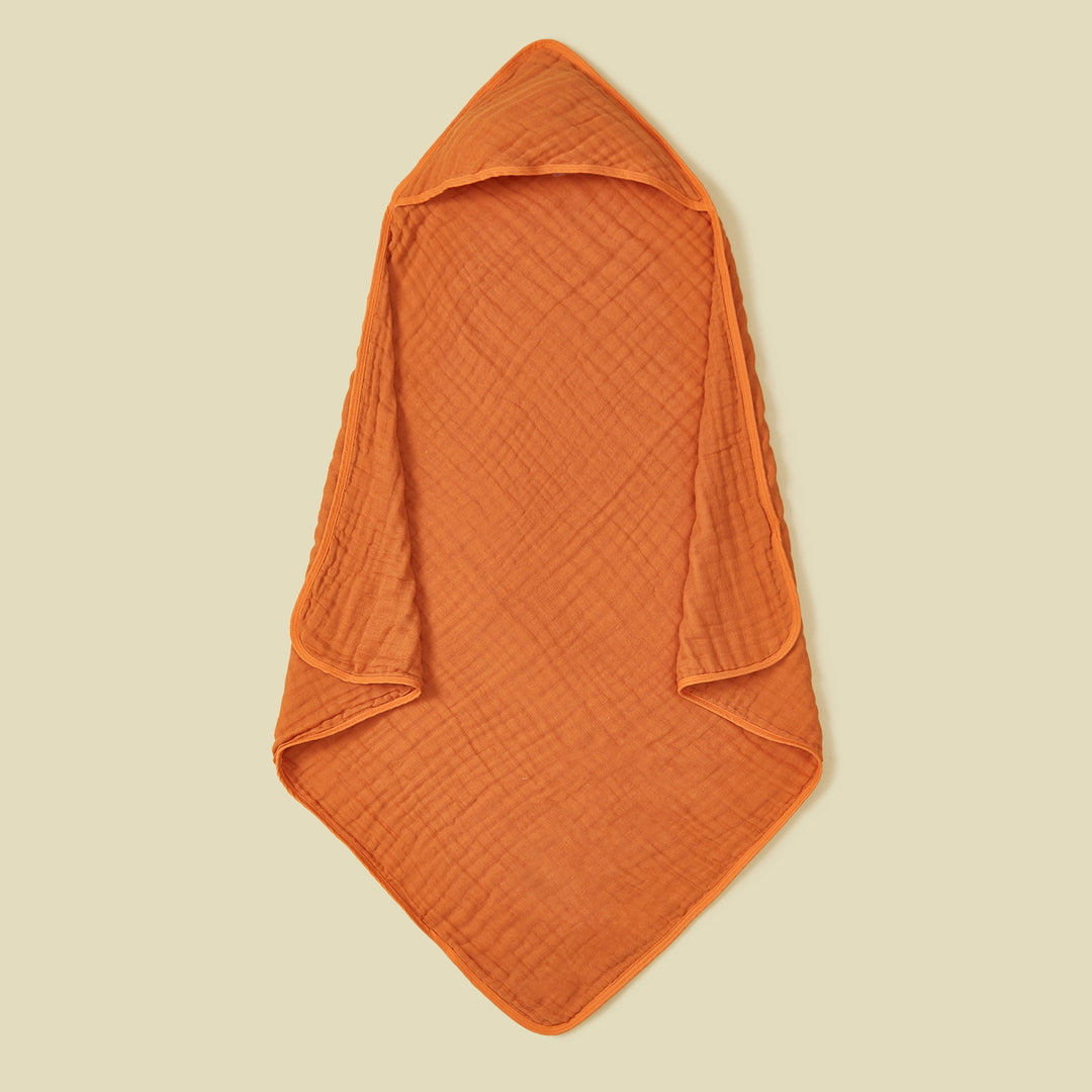 Cozy Cotton Hooded Bath Towel Bowlift
