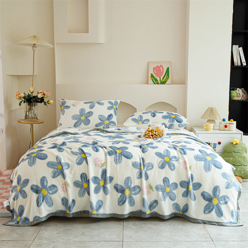 Women Patterned Blanket made of Soft Cotton Bowlift