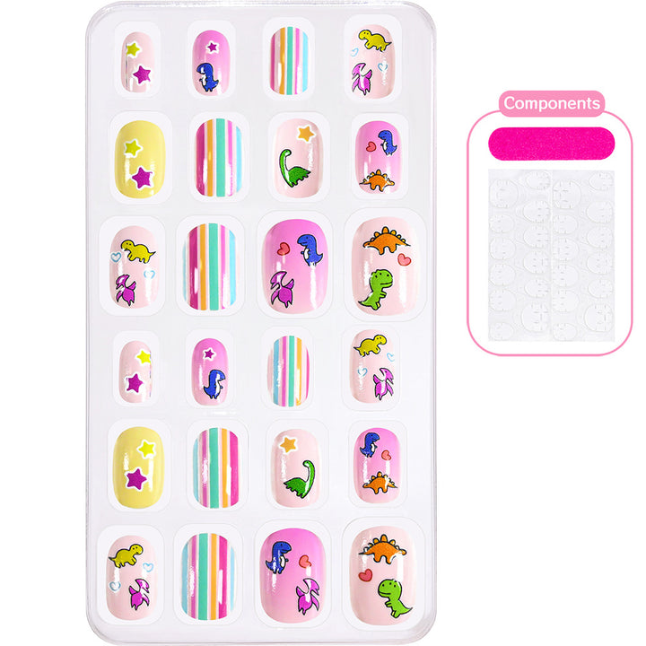 Themed Summer Beach Nail Art Press-On Nails Bowlift