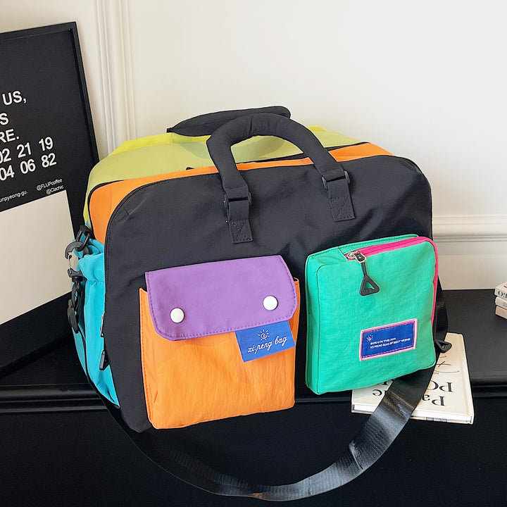 Multi-Pocket Utility Travel Duffel Bag Bowlift