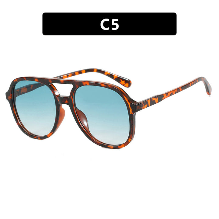 Women's sunglasses with elegant tortoise pattern and UV protection Bowlift