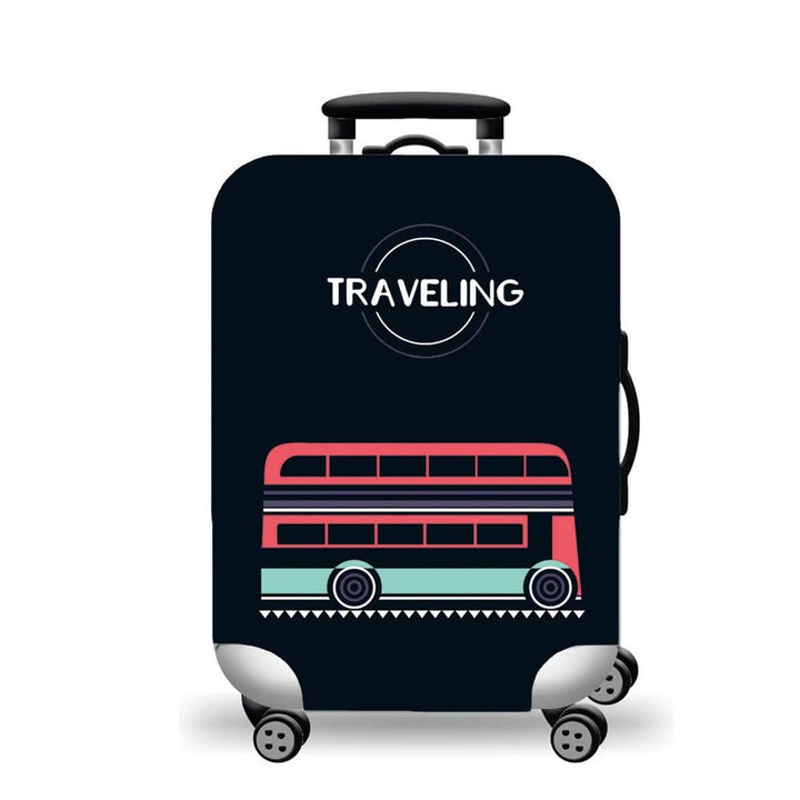 Women hard shell suitcase with stylish flamingo design Bowlift