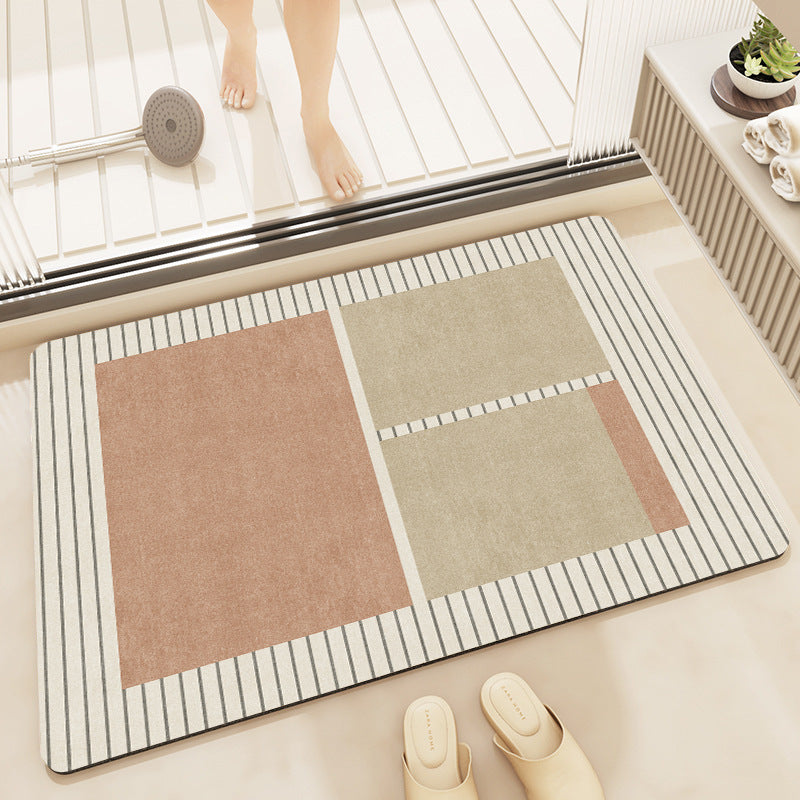 Non-Slip Modern Bath Mat Bowlift