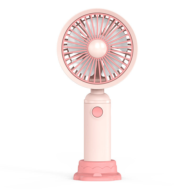 Ladies Portable Mini Fan with Ergonomic Design Bowlift
