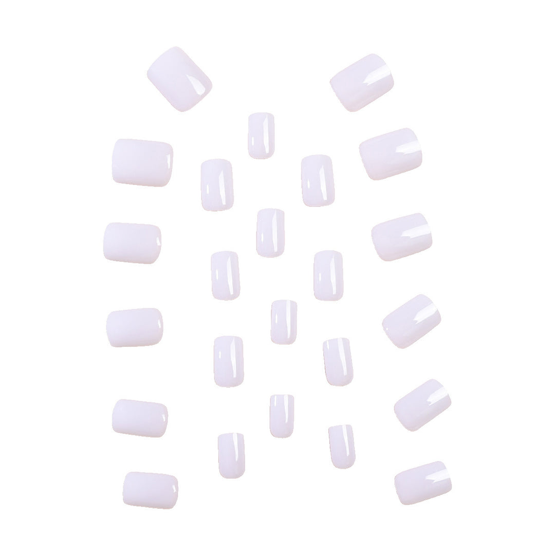Artificial nail set for professional nail modeling Bowlift
