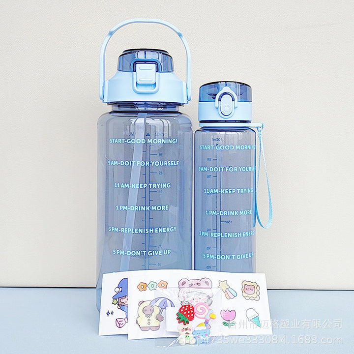Ladies Motivational Water Bottle Bowlift