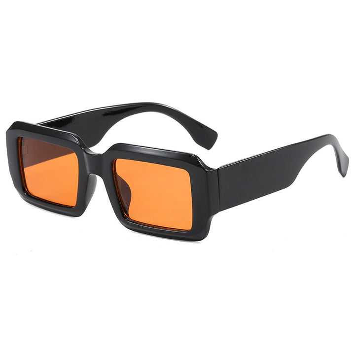 Ladies oversized square sunglasses with modern plastic frame Bowlift