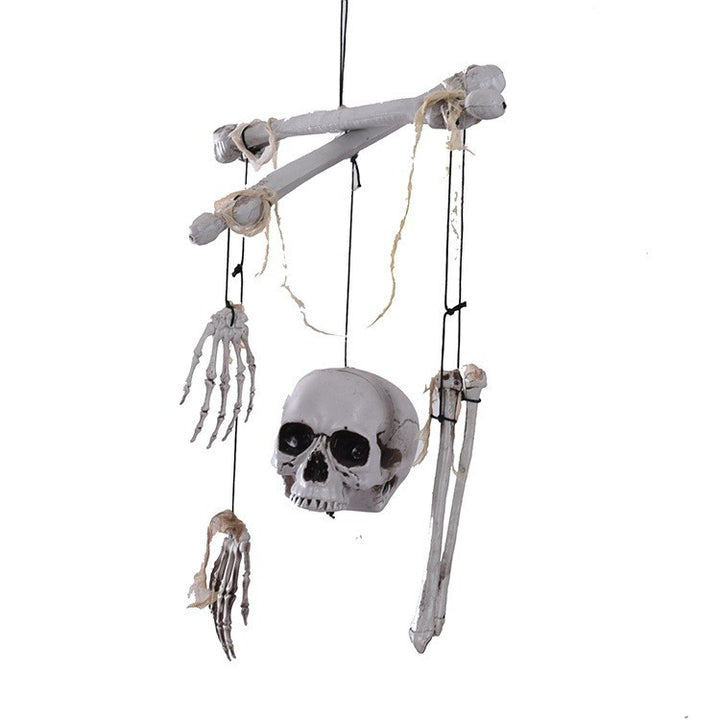 Creepy Hanging Skeleton Decoration Bowlift