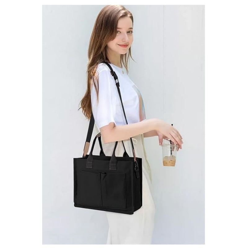 Multifunctional Laptop Bag with Removable Organizer Bowlift