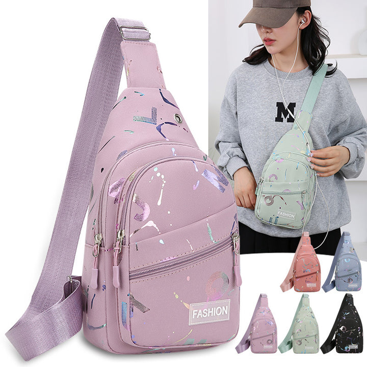 Colorful Artistic Sling Bag Bowlift