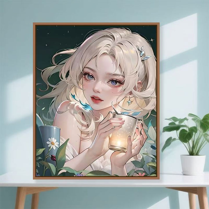 Enchanted Dreamy Portrait Canvas Art Bowlift