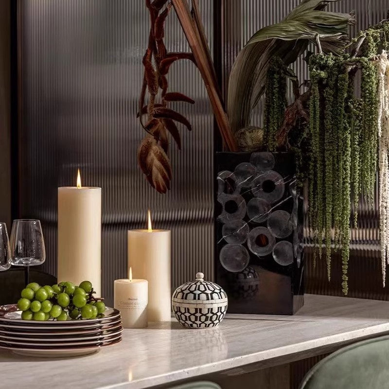 Decorative Storage Jar with Lid