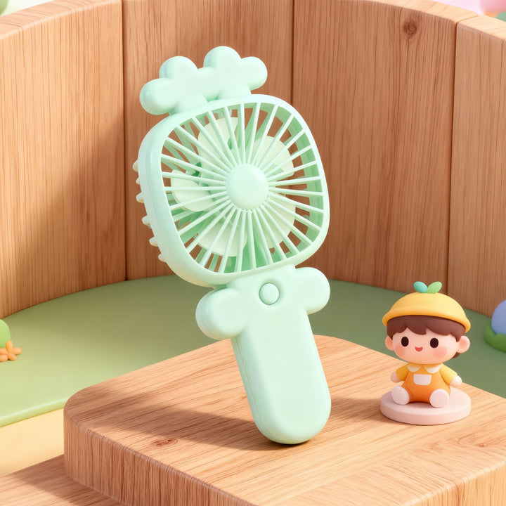 Women's Portable Hand Fan with Creative Design Bowlift