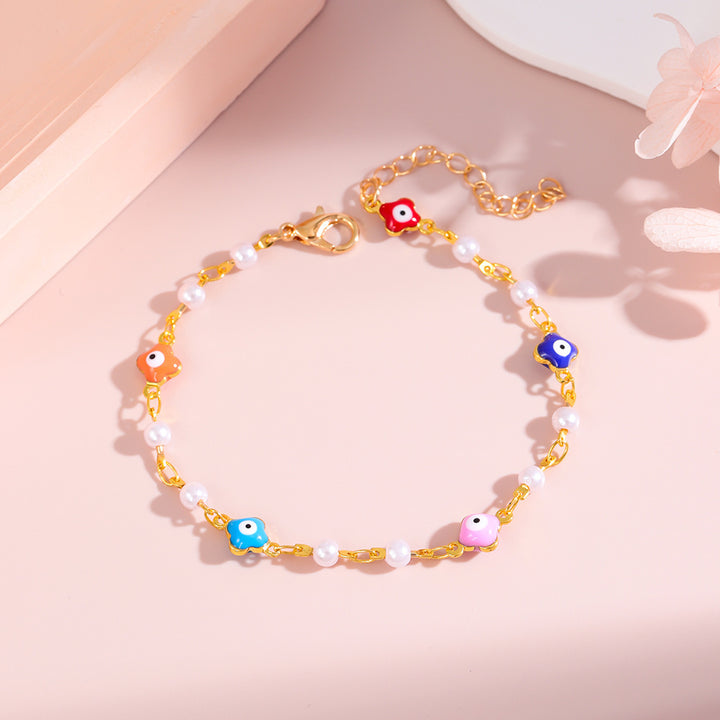 Colorful Charm Ankle Bracelet Bowlift