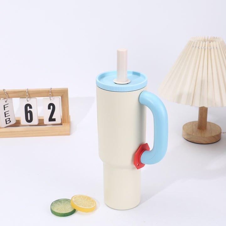 Women's stylish insulated mugs with integrated drinking spout Bowlift