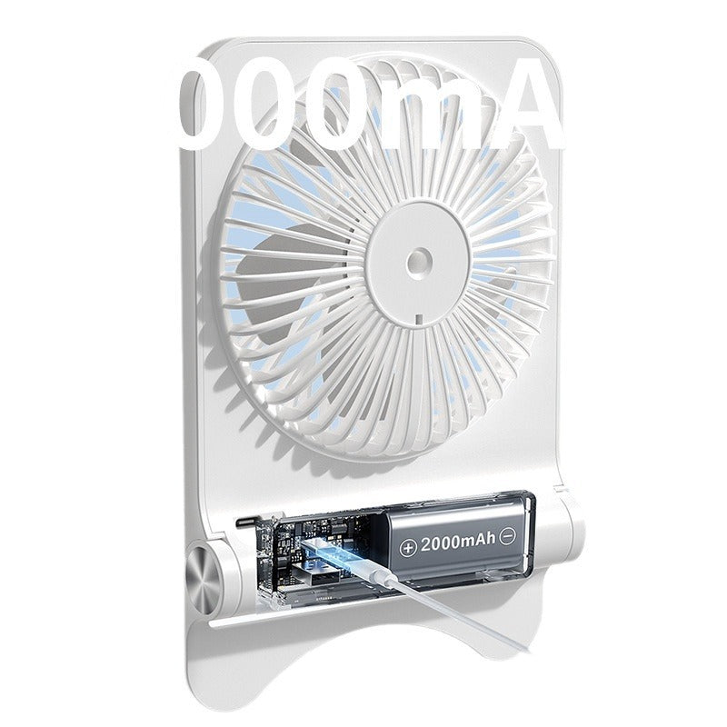 Portable Rechargeable Desk Fan Bowlift