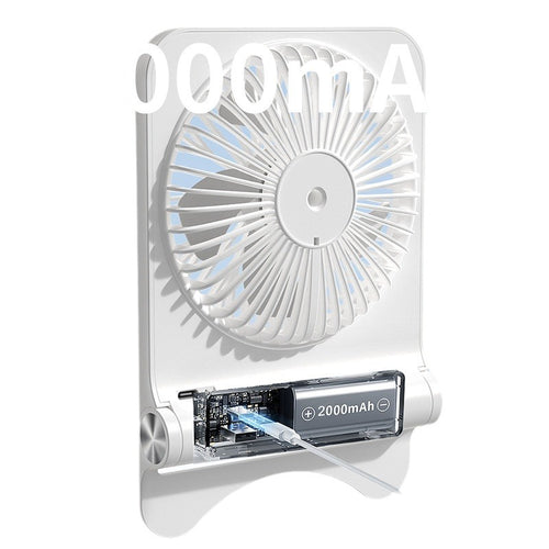 Portable Rechargeable Desk Fan Bowlift