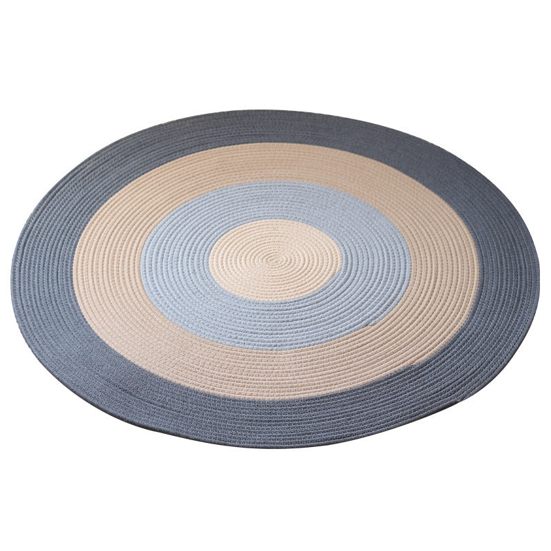 Beautiful round rug Bowlift