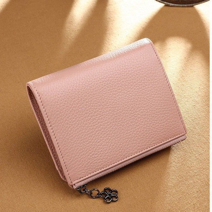 Elegant Compact Zip Around Wallet Bowlift