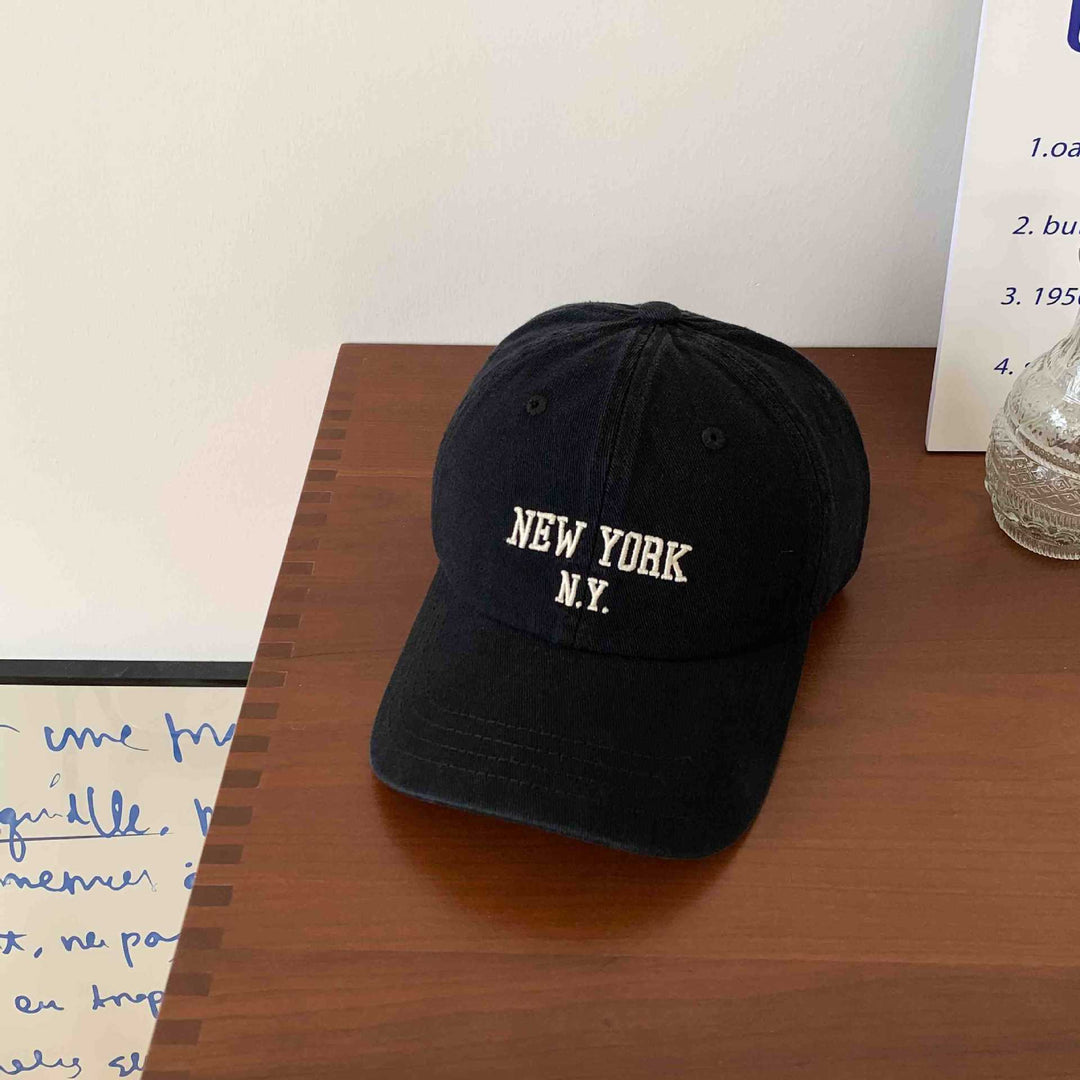 Unisex Embroidered New York Statement Baseball Cap Bowlift