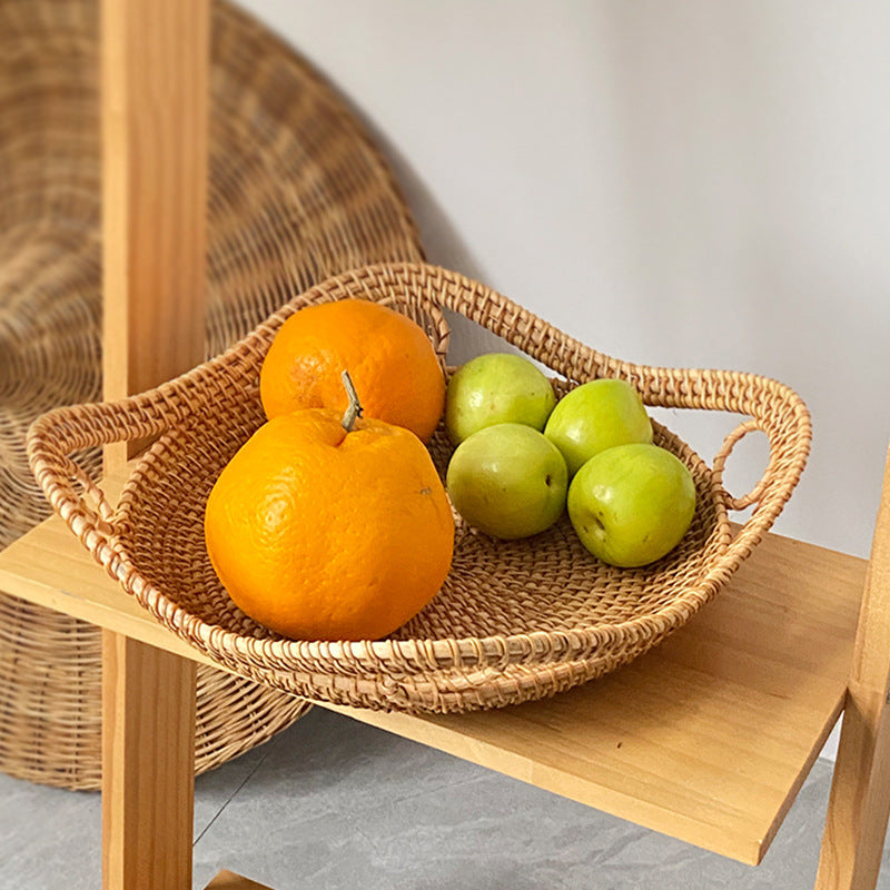 Women heart-shaped rattan basket Bowlift