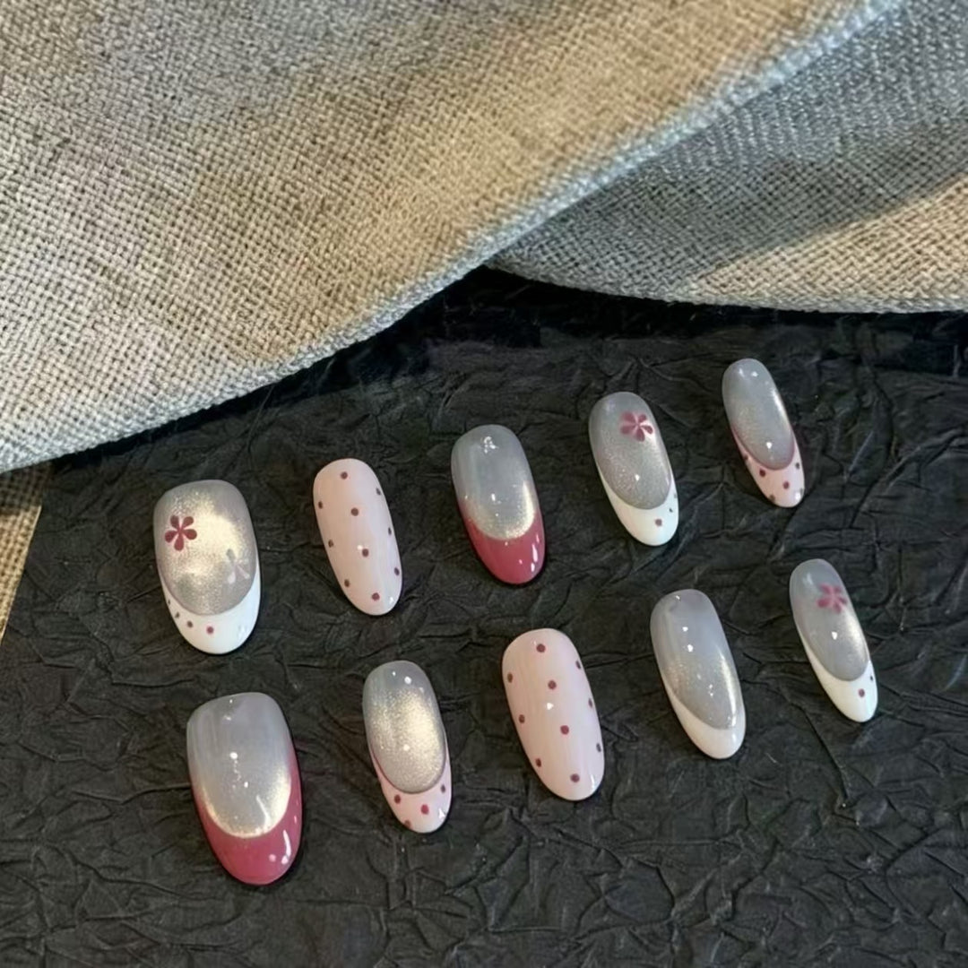 Artistic Press-On Nail Kit Bowlift