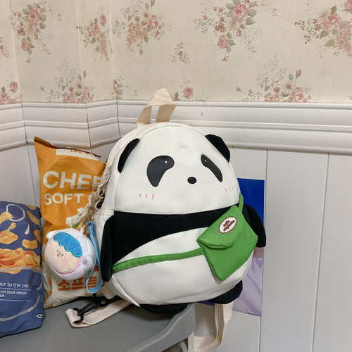 Cute Panda-Themed Mini School Backpack Bowlift