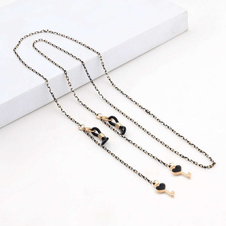 Elegant Geometric Glasses Chain Bowlift