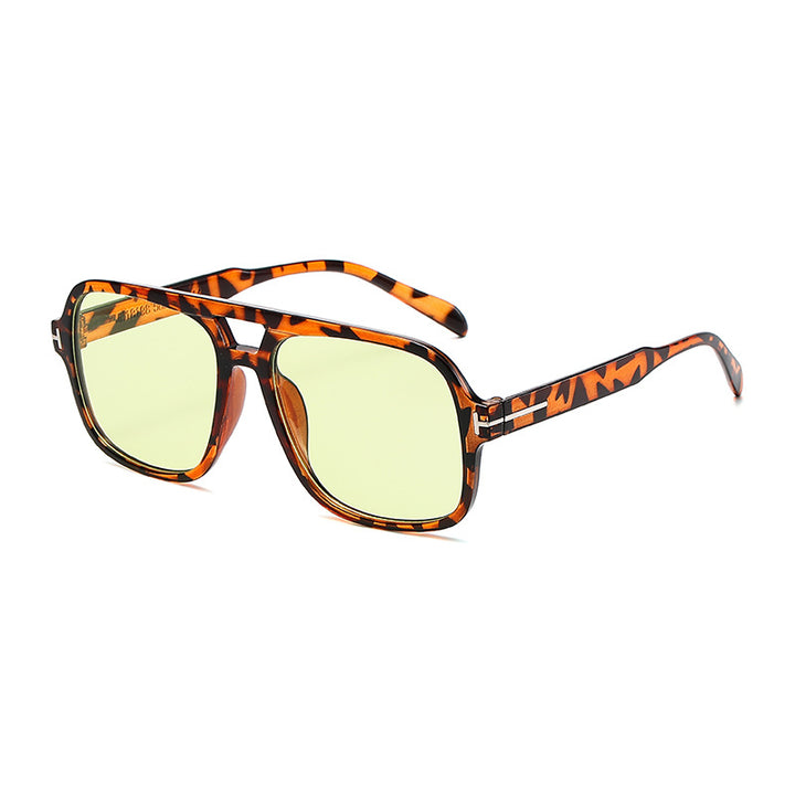 Ladies fashionable square sunglasses with sturdy frame Bowlift