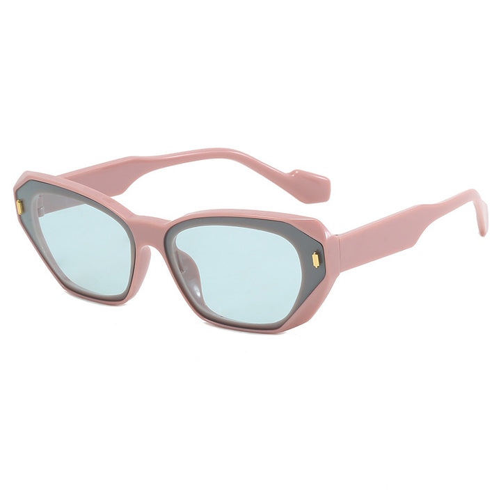 Women futuristic diamond sunglasses Bowlift