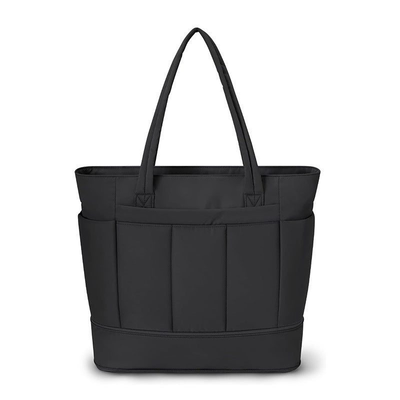 Multifunctional shopping bag with additional compartments Bowlift