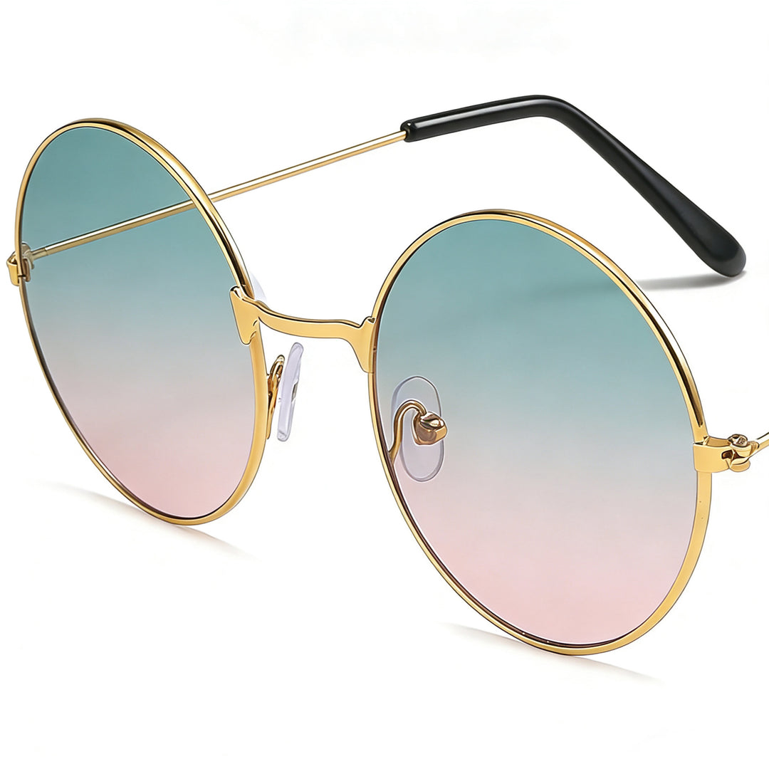 Retro Round Lens Sunglasses Bowlift