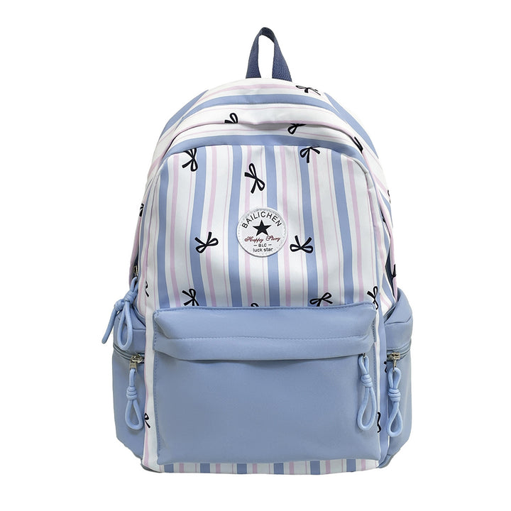 Modern Striped Backpack