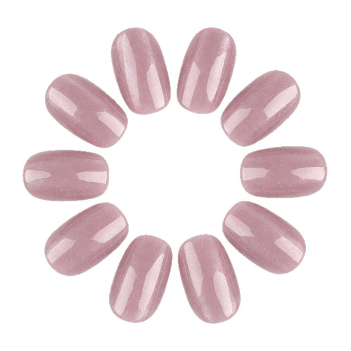 Glittering Gel-Polished Press-On Nails Bowlift