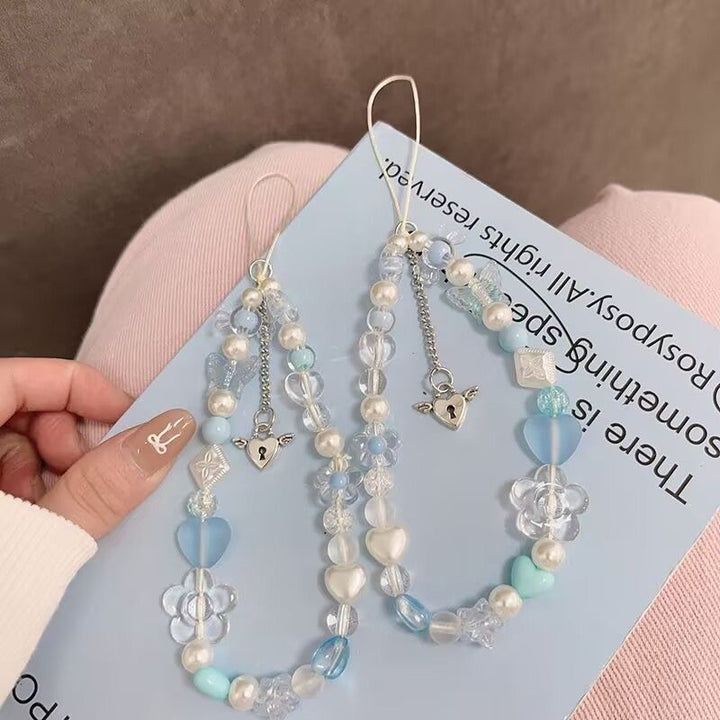 Decorative Beaded Phone Charm Bowlift
