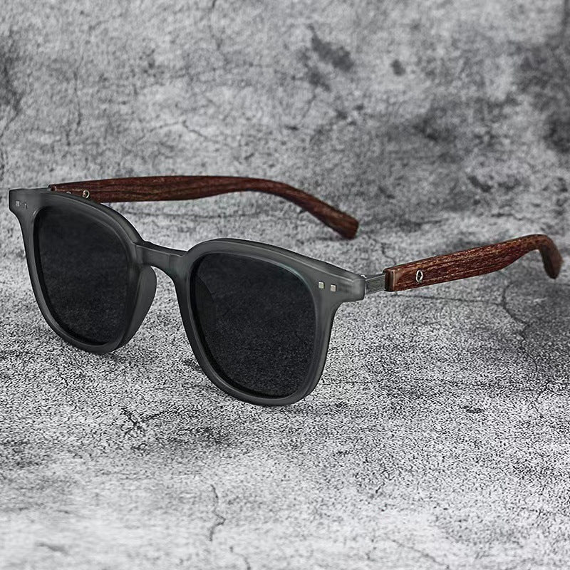 Vintage-Inspired Square Frame Sunglasses Bowlift