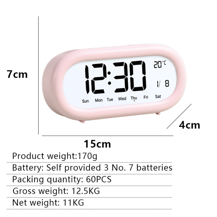 Digital Alarm Clock Bowlift