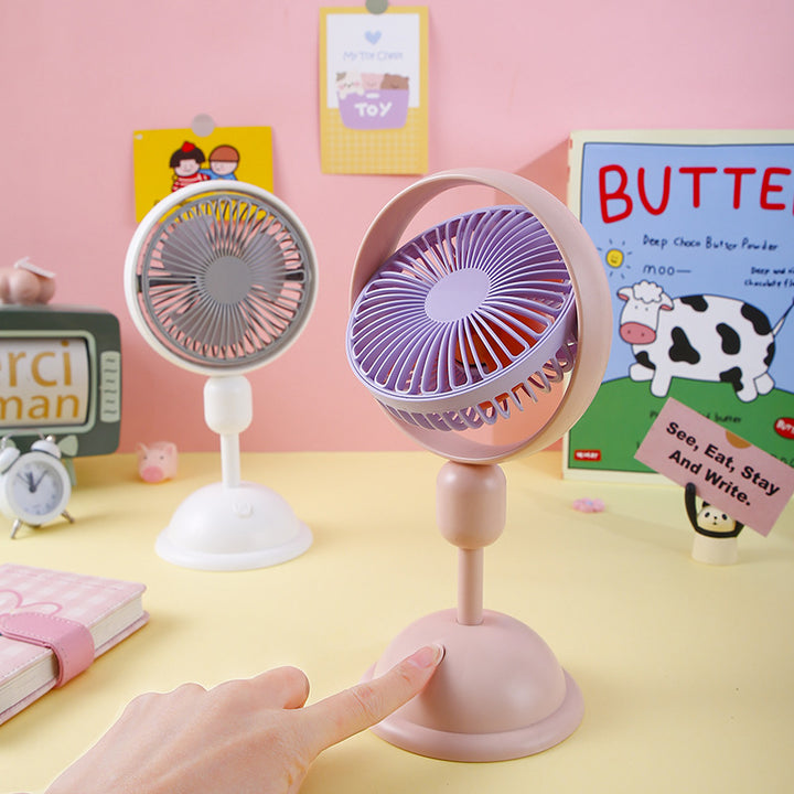 Unisex table fan with adjustable tilt Bowlift