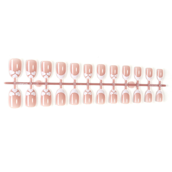 Heart-Themed Nail Art Set Bowlift