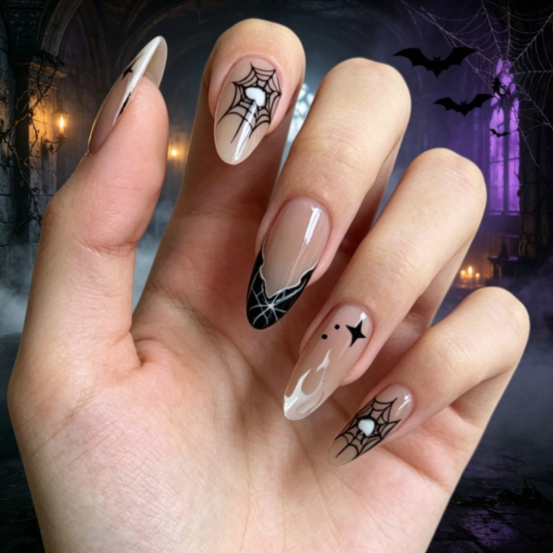 Halloween-Themed Press-On Nail Set Bowlift
