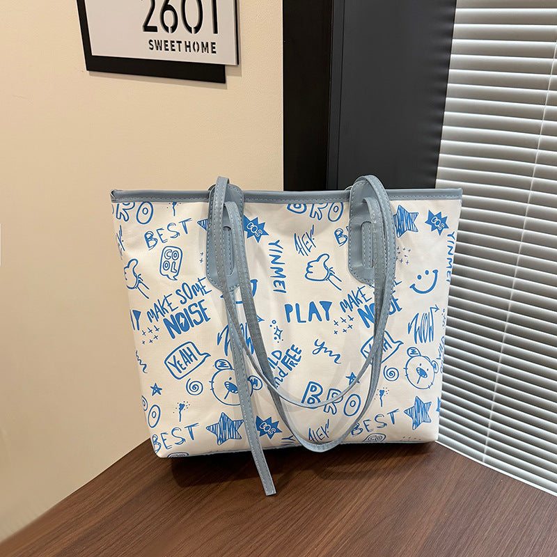 WoPlayful Graphic Tote Bag Bowlift