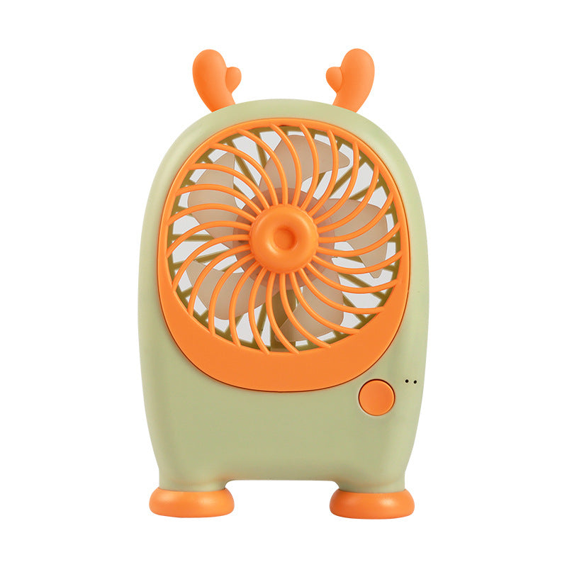 Women's portable handheld fan in playful rabbit design Bowlift