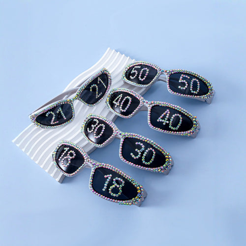 Statement Swarovski Crystal Embellished Sunglasses Bowlift