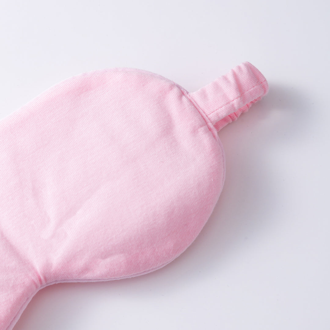 Women's lightweight cotton sleep mask with ergonomic padding and elastic comfort band Bowlift
