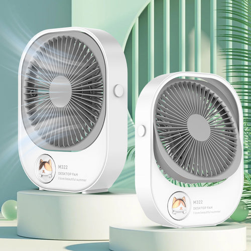 Compact Desk Fan Bowlift