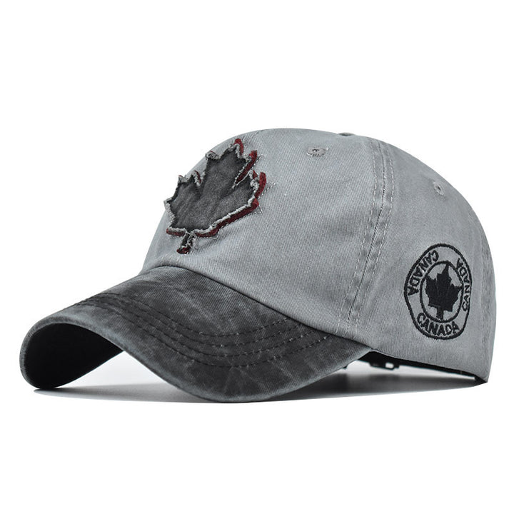 Women's Distressed Canvas Baseball Cap Bowlift