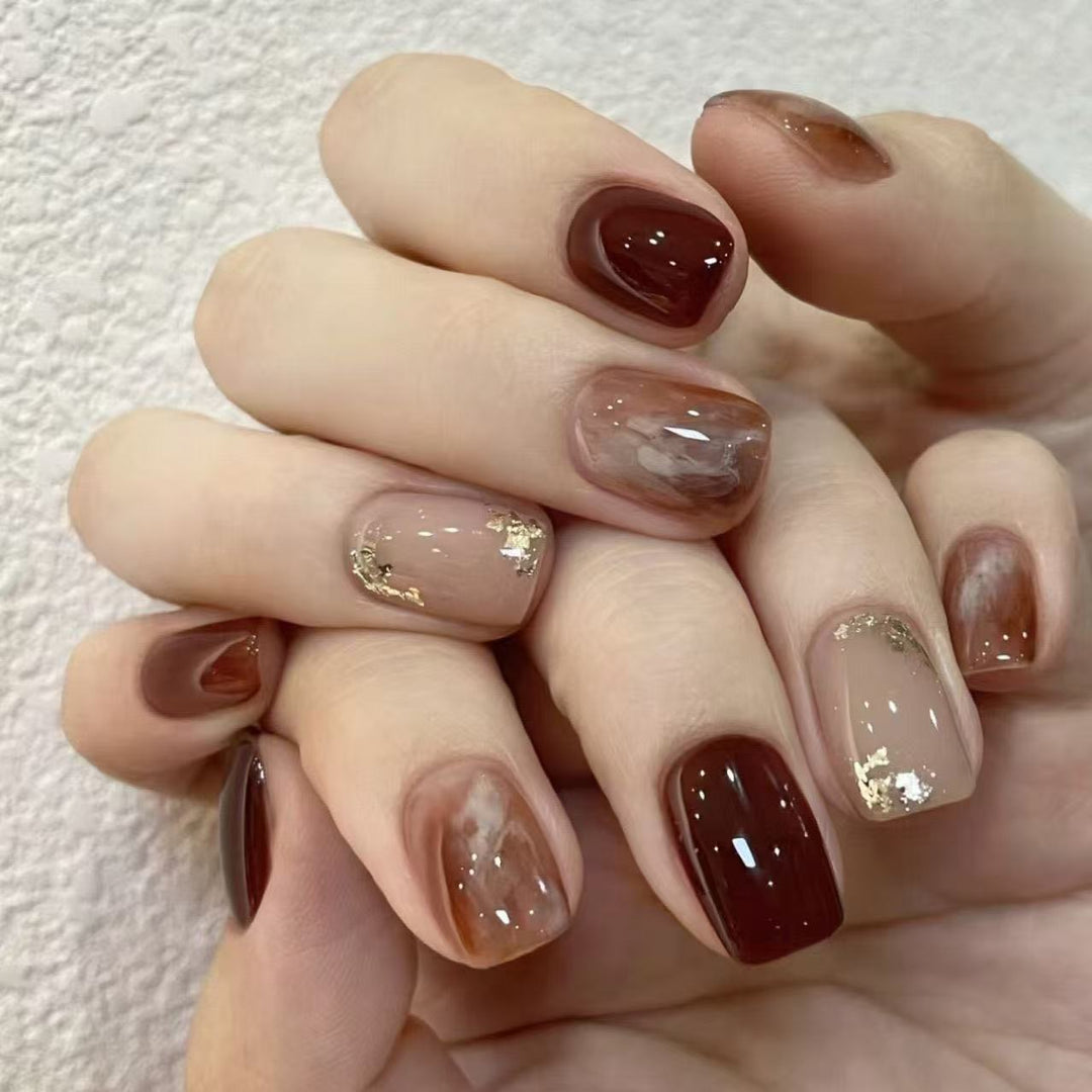 Artificial Nails Set Bowlift