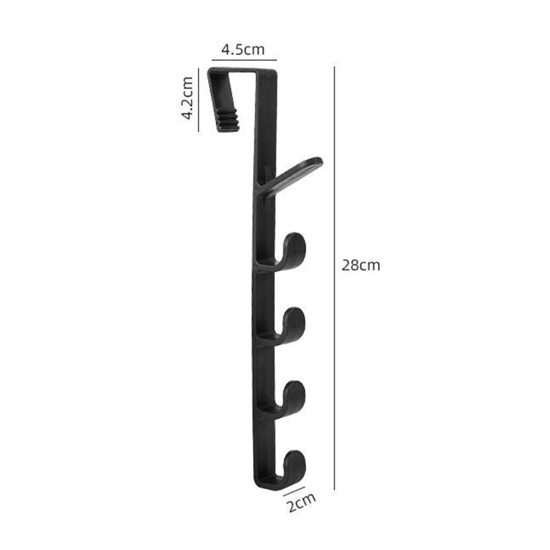 Over-the-Door Multi-Functional Hanging Hooks Bowlift