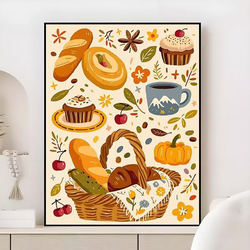 Gourmet Culinary-Themed Wall Art Bowlift